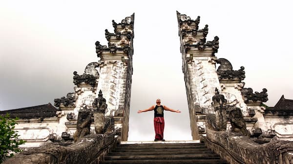Lempuyang Temple entrance in East Bali