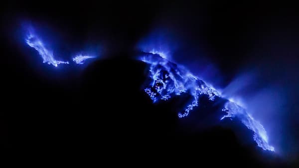 Blue Fire at Mount Ijen