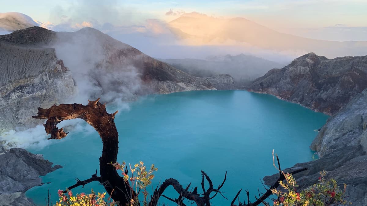 java and west bali landscape