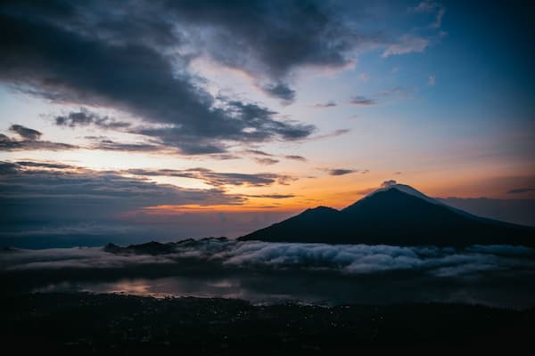 Mount Batur Volcano View in Kintamani