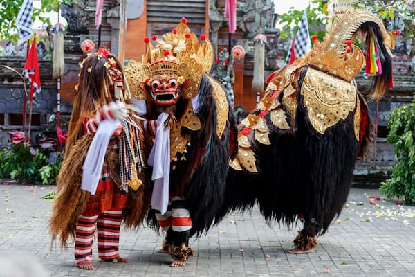 Barong dance performance in Ubud