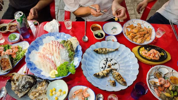 Jembrana seafood dinner